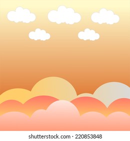 clouds background