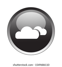Clouds Button Icon Vector Design. Clouds Button Vector design illustration for electronic. web icon push-button Clouds. vector illustration EPS 10
