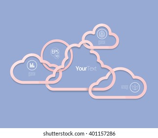 Clouds Computing Presentation Page Template