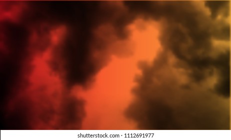 Clouds. Dark clouds mesh gradient. A simple gradient. Vector illustration.