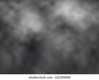 The clouds in the dark sky at night. Vector illustration abstract background. Nature background.