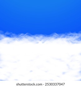 Clouds with deep blue-sky background