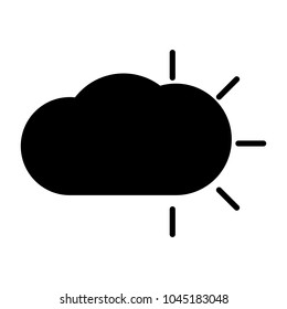 Clouds different weather. Icon