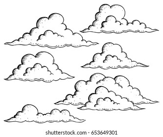 Cloud Drawing Images, Stock Photos & Vectors | Shutterstock