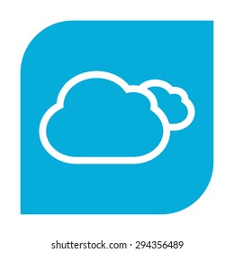 Clouds icon.