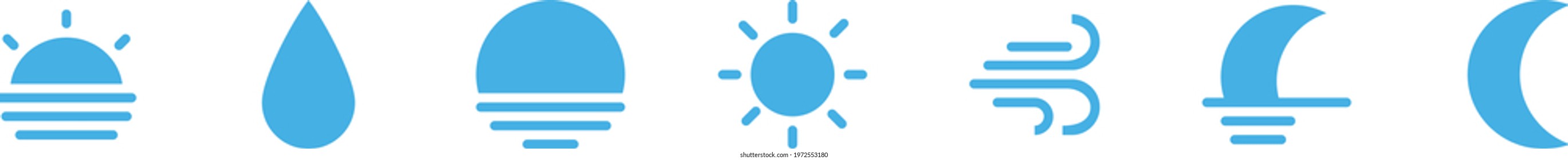 clouds icon element symbol sign isolated