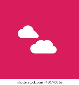 clouds icon. clouds sign