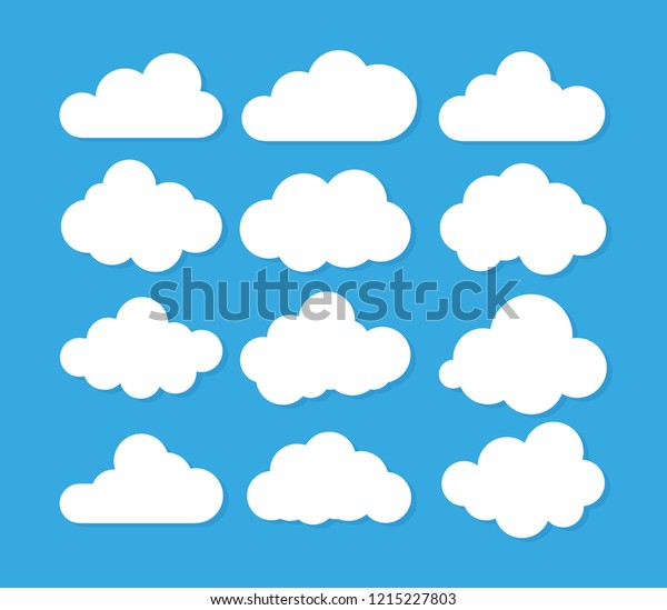 雲のアイコン ベクターイラスト のベクター画像素材 ロイヤリティフリー