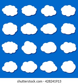 Clouds Icons Set