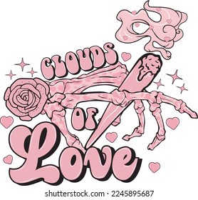 Clouds of Love For Valentine
