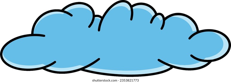 Wolken auf hellem Hintergrund
