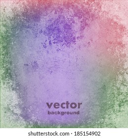 clouds on a textured vintage paper vector background, with grunge stains