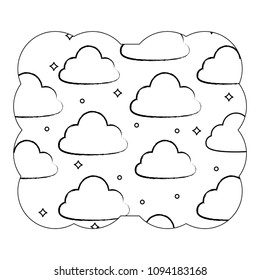 clouds pattern design