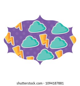 clouds pattern design
