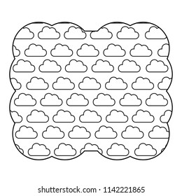 clouds pattern design