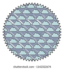 clouds pattern design
