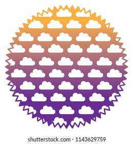 clouds pattern design