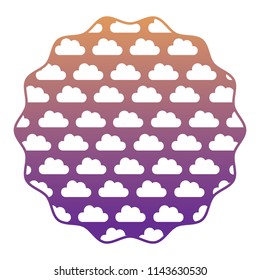 clouds pattern design