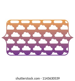 clouds pattern design