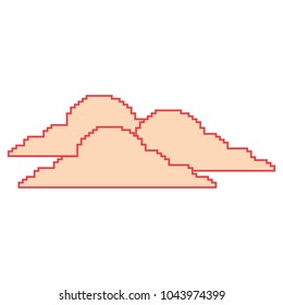 clouds pixel climate day nature