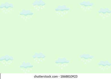 Wolken und regenpastellfarbener Hintergrund für Design-Elemente Gewebe und Web online.