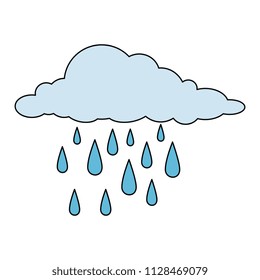 clouds rain weather icon