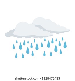 clouds rain weather icon