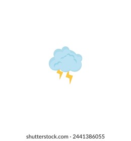 clouds with rainy air temperature cloud