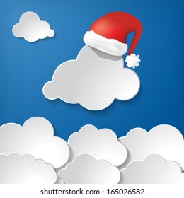 Santa Clouds Images, Stock Photos 