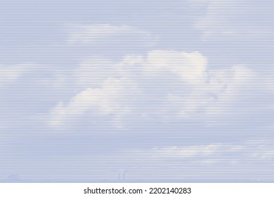 Nubes, estilo retro de grabado. elemento de diseño. ilustración vectorial