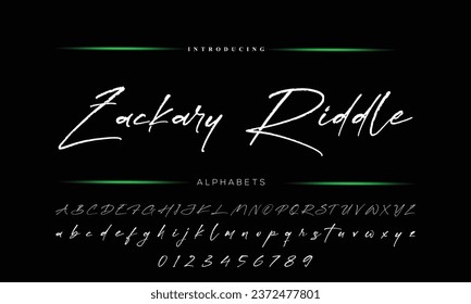 Clouds Signature Font Calligraphy Logotype Script Font Type Font lettering handwritten