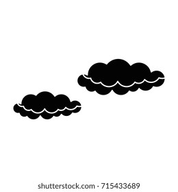 clouds sky isolated icon