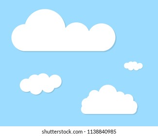 Clouds in the Sky Vector