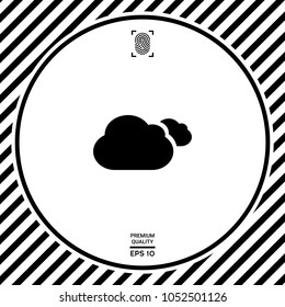 Clouds symbol icon
