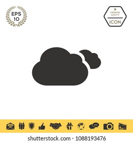 Clouds symbol icon
