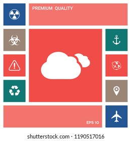 Clouds symbol icon