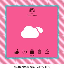 Clouds symbol icon
