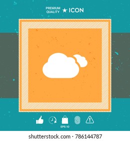 Clouds symbol icon
