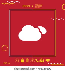Clouds symbol icon