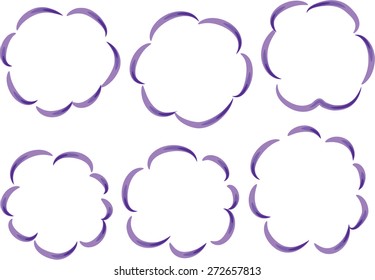 clouds vector