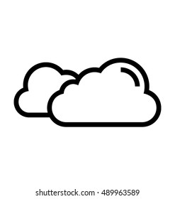 Clouds Vector Icon