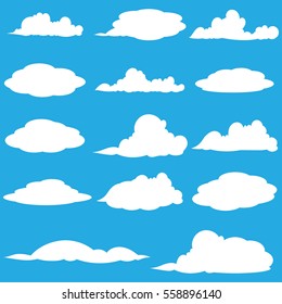 clouds vector&collection background  