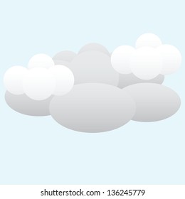 Clouds weather icon