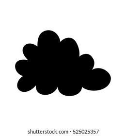 Clouds weather sky icon vector illustration graphic design