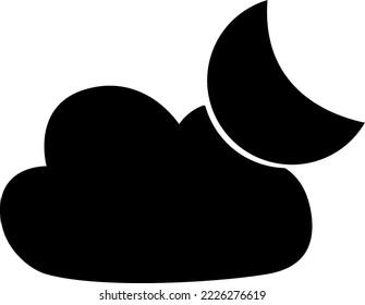 Clouds website icon composition. Cloud line icon, outline and solid vector illustration, linear pictogram isolated on black. Download and upload icons. Sunny day and rainy day clouds.
