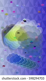 cloudscape background idea