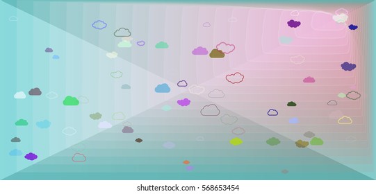 cloudscape pattern idea