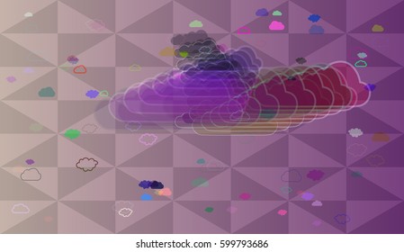 cloudscape template art