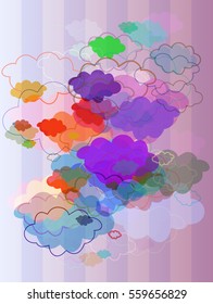 cloudscape template texture