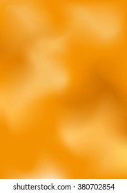 cloudy abstract color background, orange, illustration